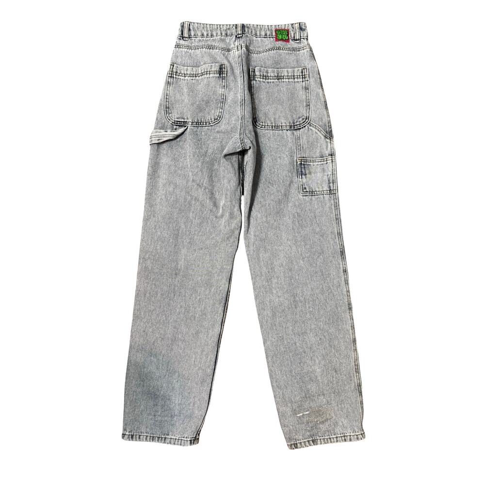 Empyre Tori Jeans Womens Skate Baggy Straight Blue High Waist Jeans Size 4 - Picture 2 of 5